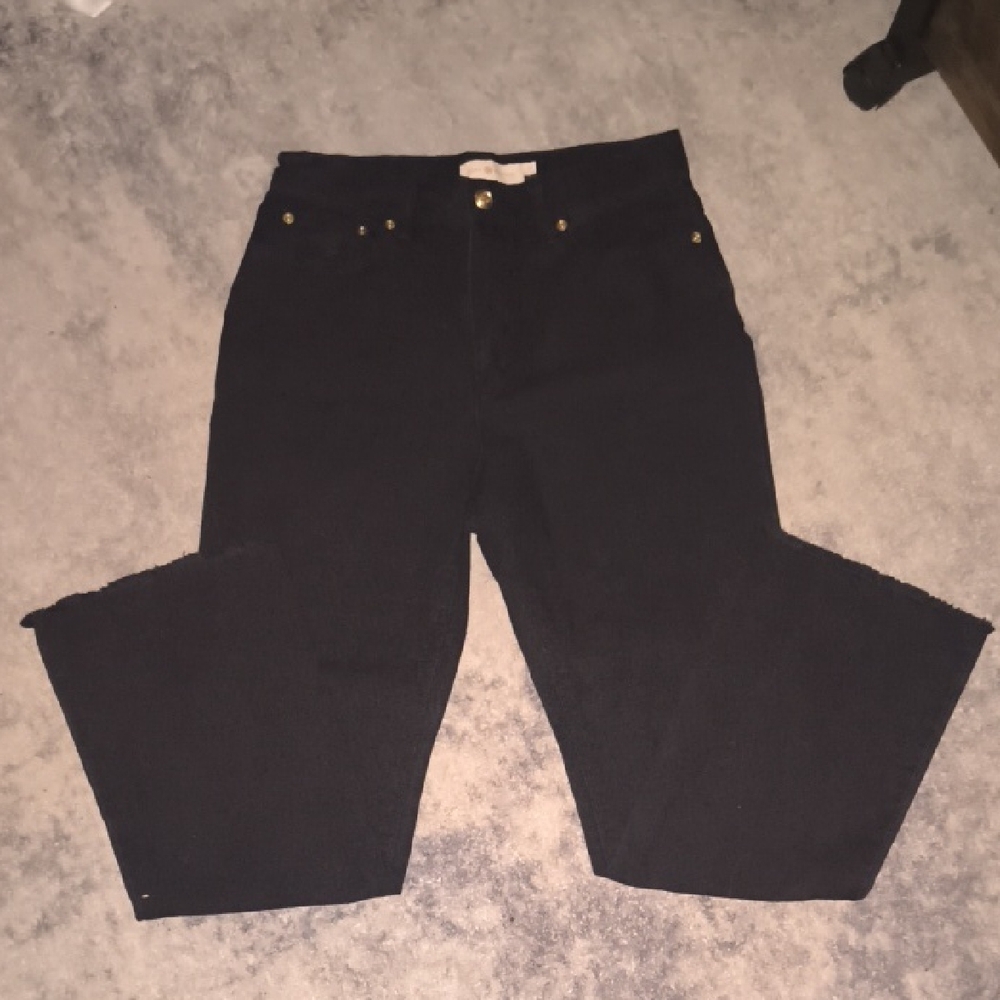 Tory Burch | Dark Wide Leg Jeans